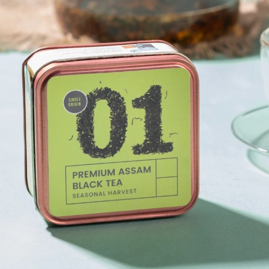 Premium Assam Black Tea-50 gms Loose Leaf Tea | 25 Cups