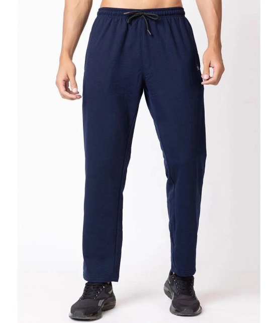 YHA Navy Fleece Mens Trackpants ( Pack of 1 ) - None