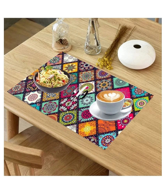 Revexo Set of 6 PVC Table Mats - Multi