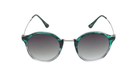 Green Round Rimmed Sunglasses(C085GR4V)