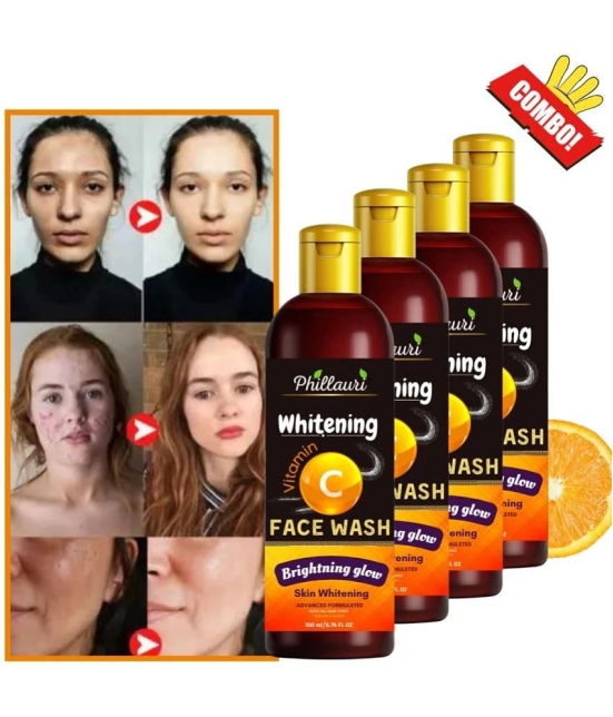 Phillauri - Dark Spots Removal Face Wash For All Skin Type ( Pack of 4 )