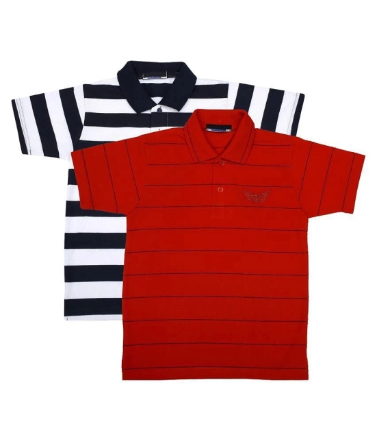 NeuVin Cotton Polo Tshirts for Boys - None