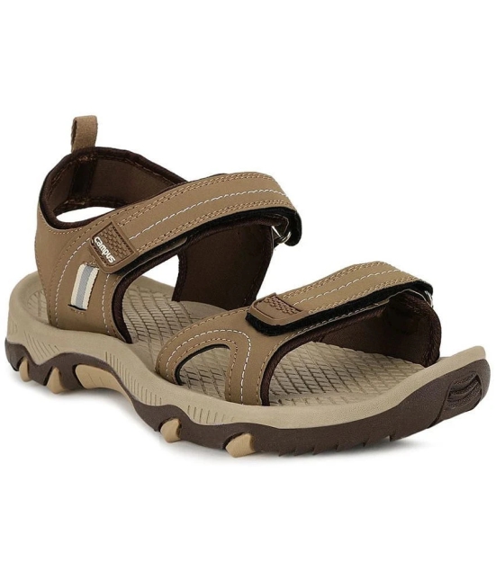 Campus - Beige Mens Floater Sandals - None