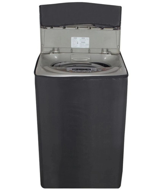 CASA FURNISHING Top Load Washing Machine Cover Compatiable For 7 kg - Gray - Gray