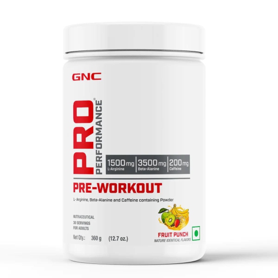 GNC Pro Performance Pre-Workout Fruit Punch